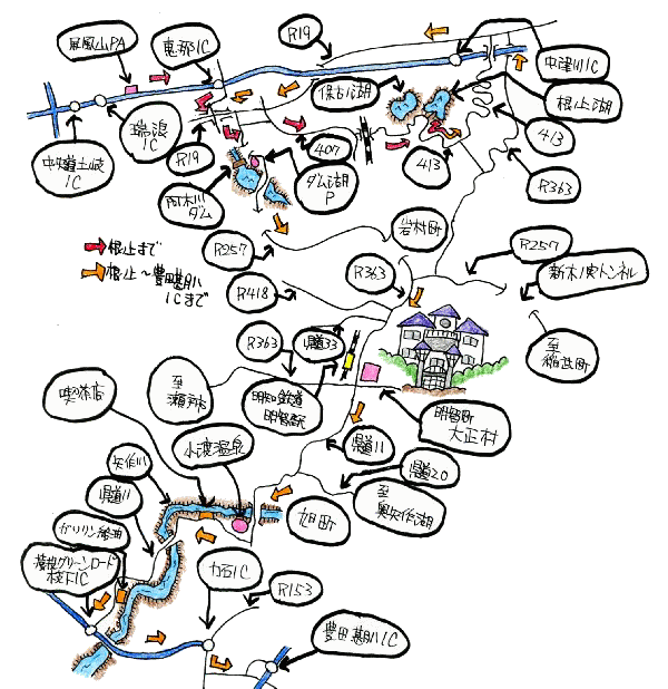 5月定例ルート図