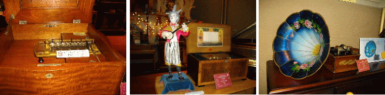 オルゴール館の展示品 オルゴール館の展示品