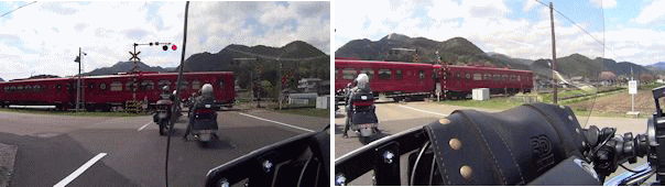 試運転中の豪華列車 試運転中の豪華列車