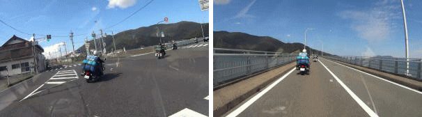 青戸の大橋を渡る 青戸の大橋を渡る