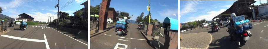 キャンプ場到着 キャンプ場到着