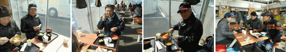 皆で味わう海の幸 皆で味わう海の幸