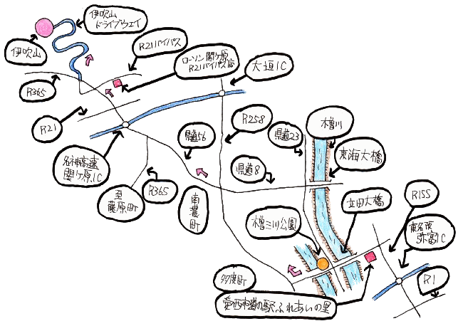 9月定例ルート図 9月定例ルート図