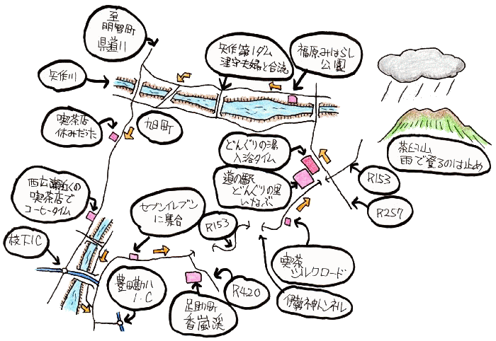 11月定例ルート図 11月定例ルート図