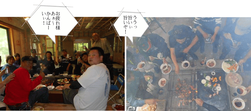 焼き肉開始 焼き肉開始