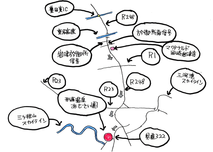 6月定例ルート図 6月定例ルート図