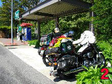 座光寺ＰＡで休憩