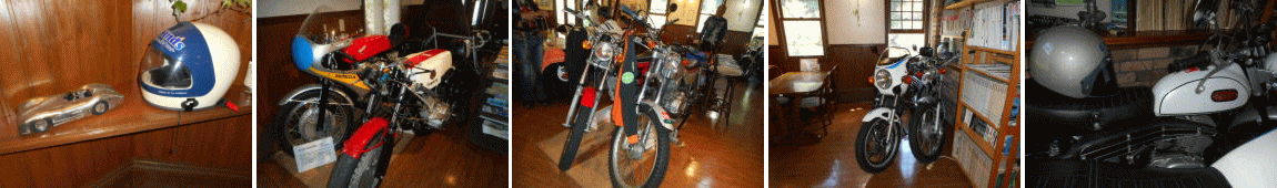 展示される旧車達 展示される旧車達