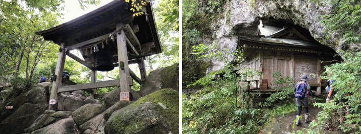 鐘撞き堂から本堂へ 鐘撞き堂から本堂へ