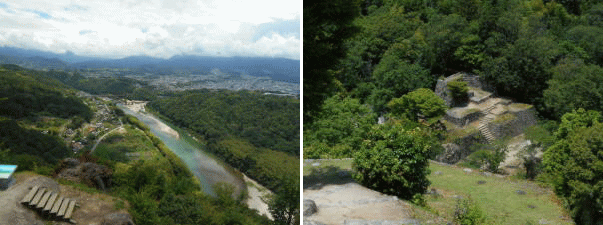 山頂展望台からの景色 山頂展望台からの景色