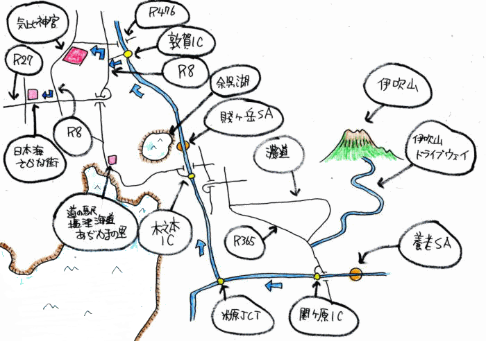 5月定例ルート図 5月定例ルート図
