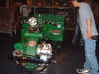 前輪駆動の三輪車