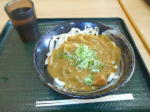 カレーうどん、早くて安くて旨い