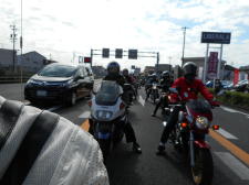 Ｒ２２で信号待ち