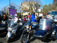 カワサキＷ１改＋ジュピターサイドカー