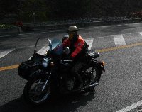 珍しい中国製サイドカー長江