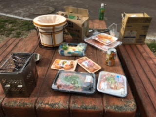 食事の用意肉ばかり