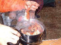 伊勢エビの味噌汁